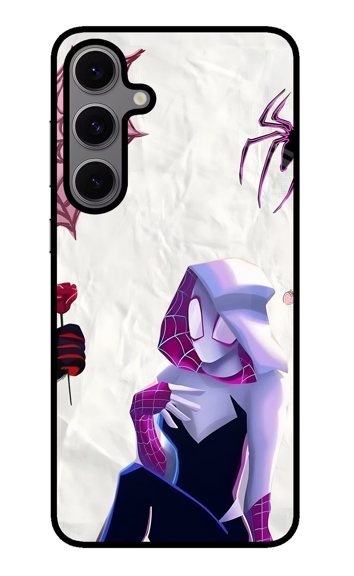 Gwen Verse Samsung S24 FE 5G Glass Case Back Cover by Casekaro