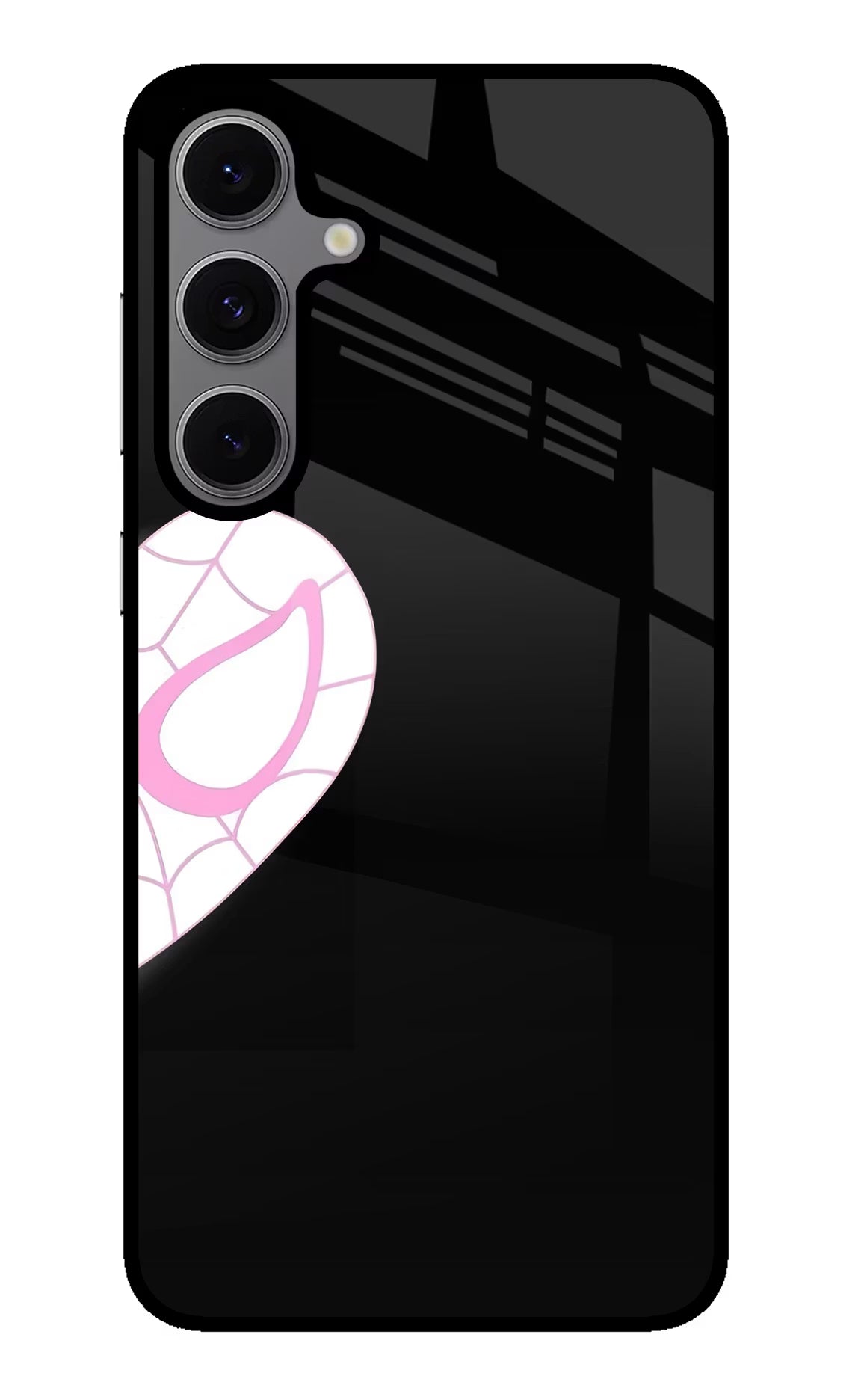Gwen Mask Samsung S24 FE 5G Glass Case Back Cover by Casekaro