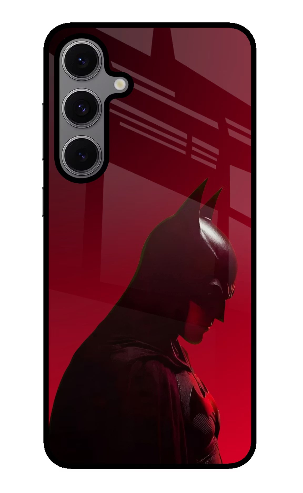Dark Knight Samsung S24 FE 5G Glass Case Back Cover by Casekaro