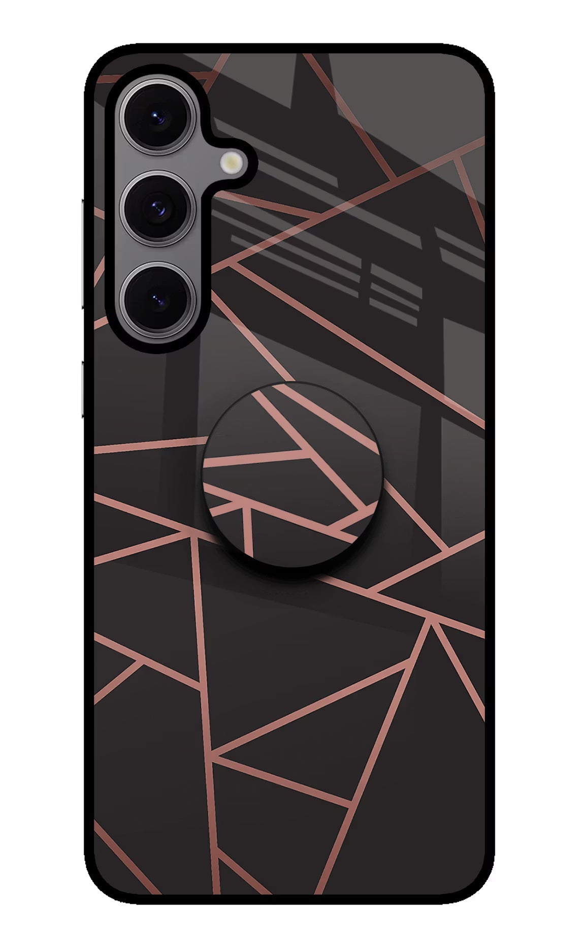 Geometric Pattern Samsung S24 FE 5G Pop Case by Casekaro