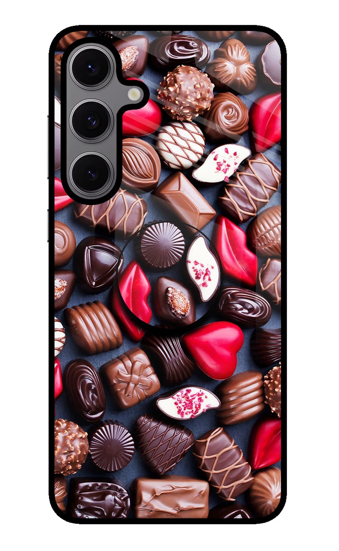 Chocolates Samsung S24 FE 5G Pop Case by Casekaro