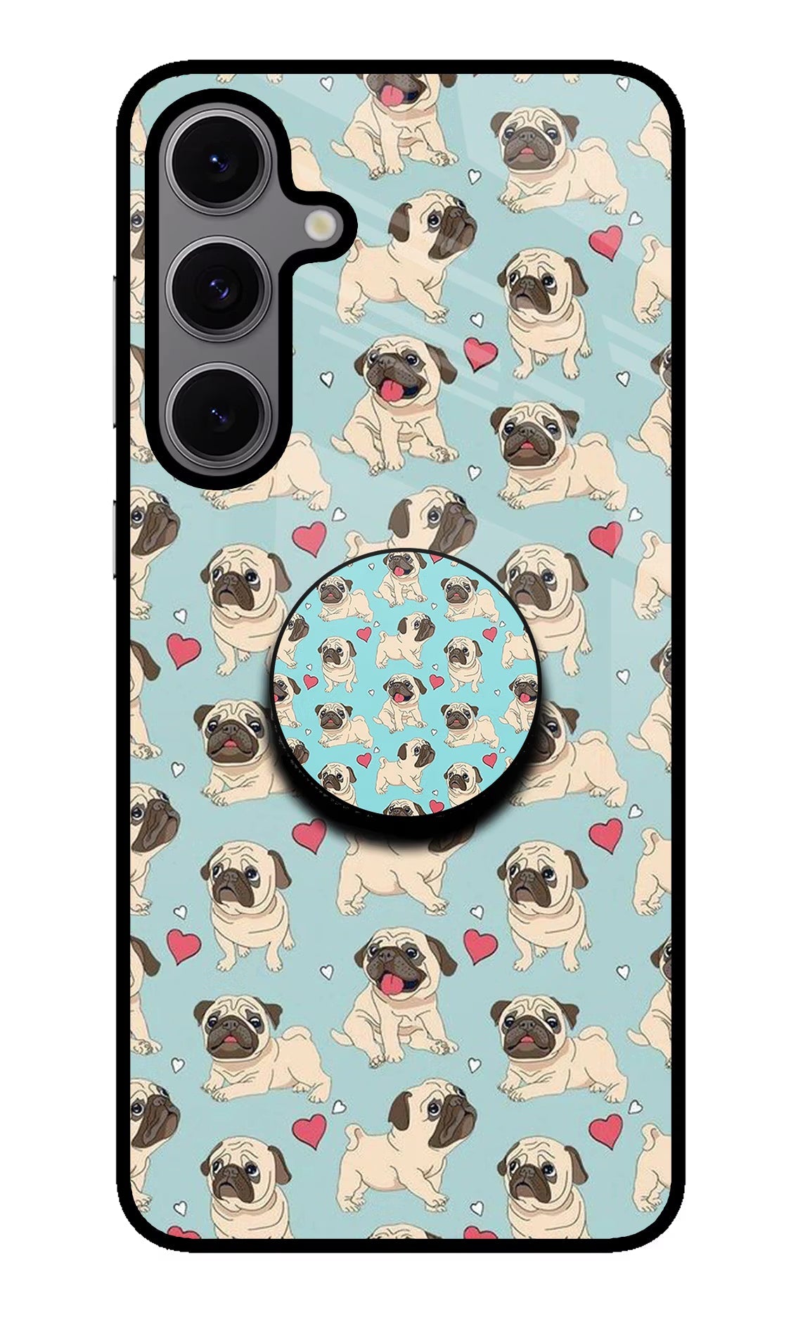 Pug Dog Samsung S24 FE 5G Pop Case by Casekaro
