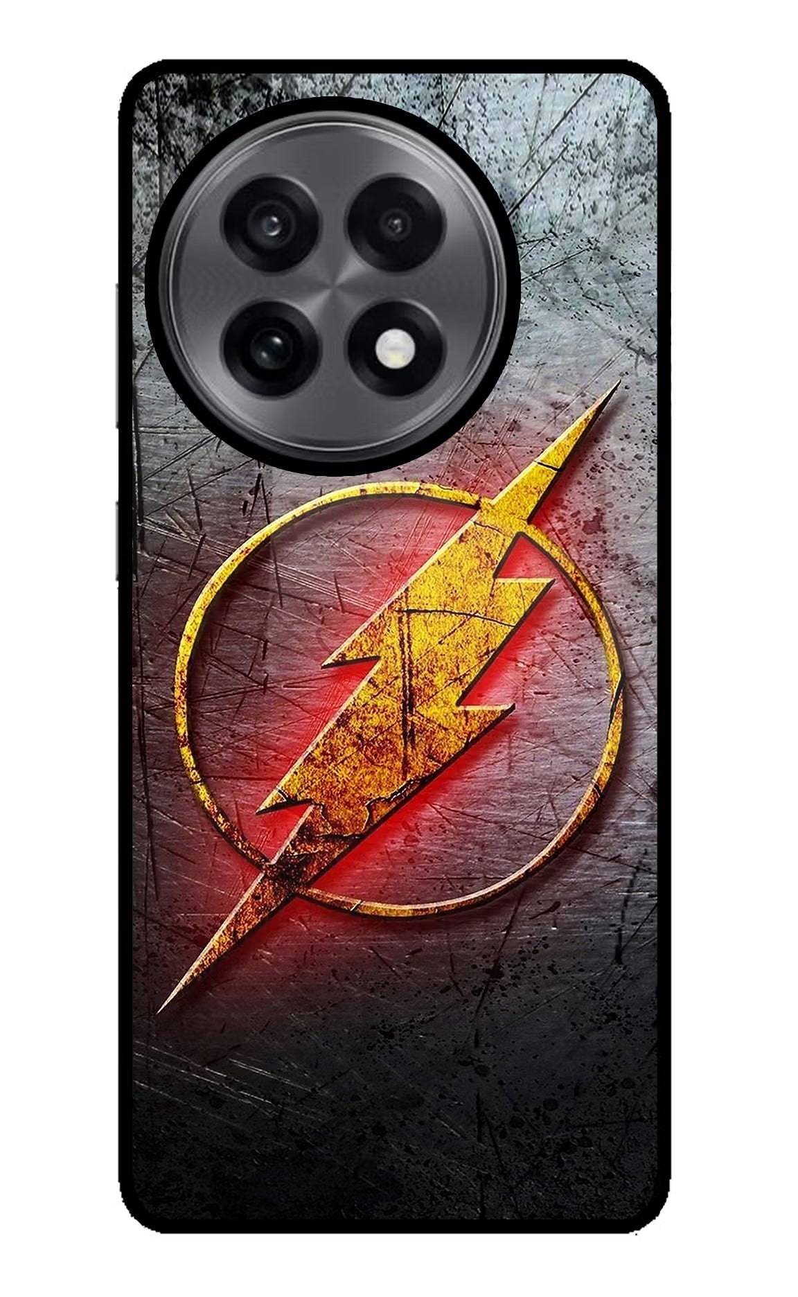 Flash OnePlus 13R Glass Case Back Cover by Casekaro