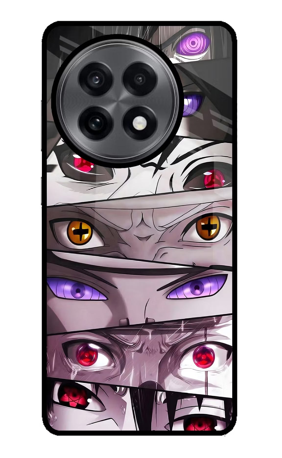 Naruto Anime OnePlus 13R Glass Case Back Cover by Casekaro