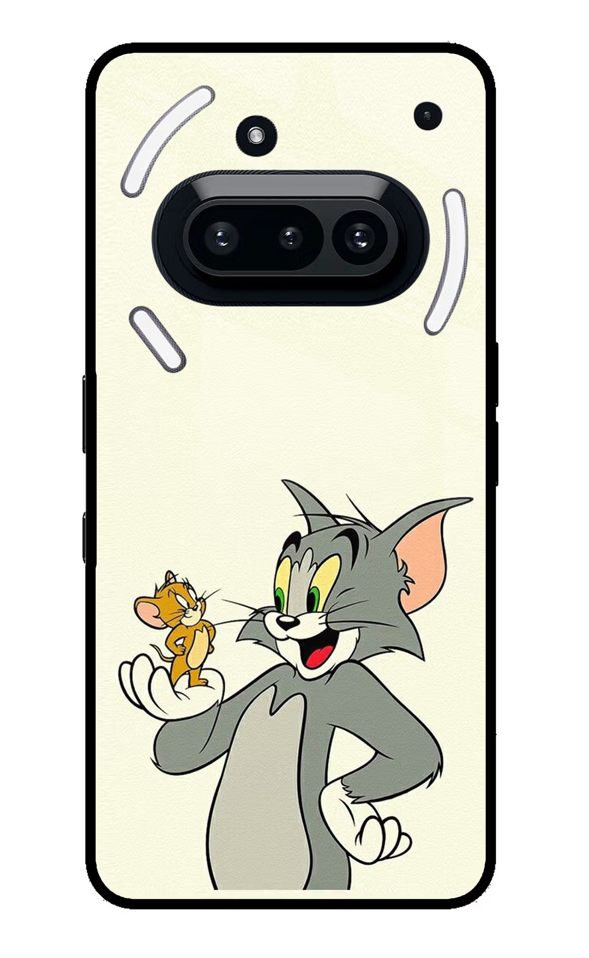Tom & Jerry Nothing Phone 3A Glass Case Back Cover by Casekaro