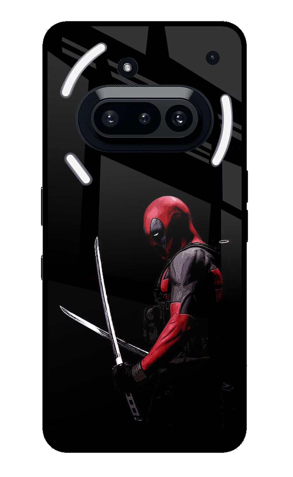 Deadpool Nothing Phone 3A Glass Case Back Cover by Casekaro