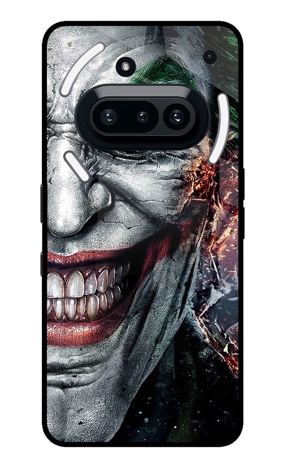Joker Cam Nothing Phone 3A Glass Case Back Cover by Casekaro