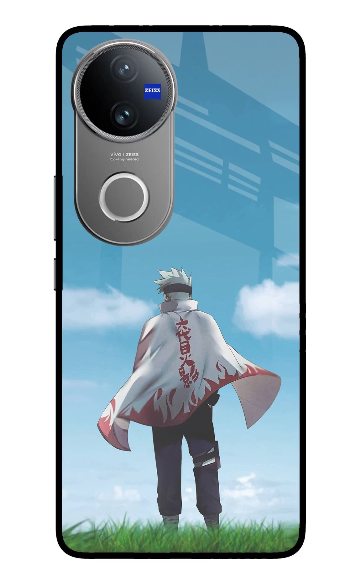 Kakashi Vivo V50 5G Glass Case Back Cover by Casekaro