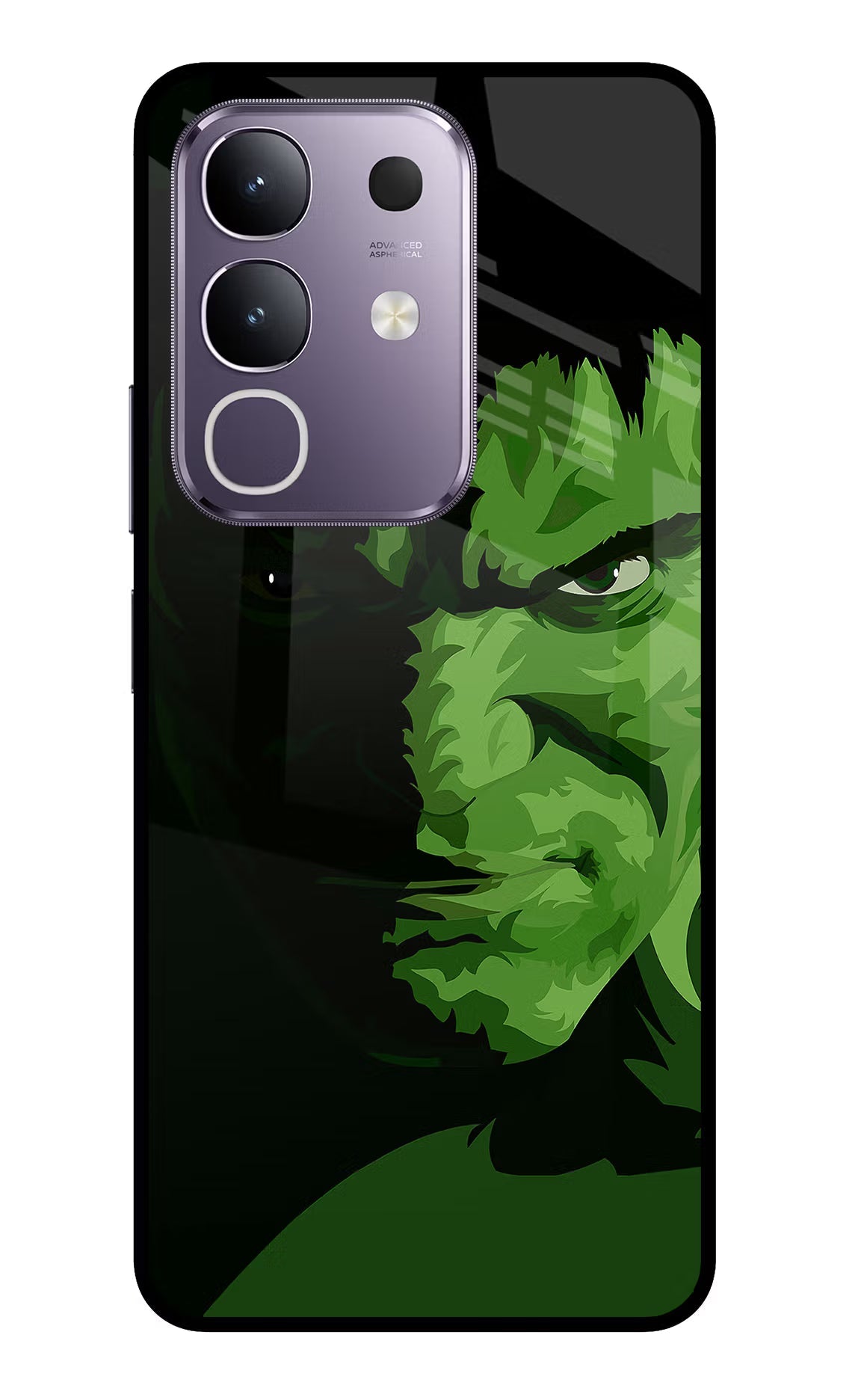 HULK Vivo T4x 5G Glass Case Back Cover by Casekaro