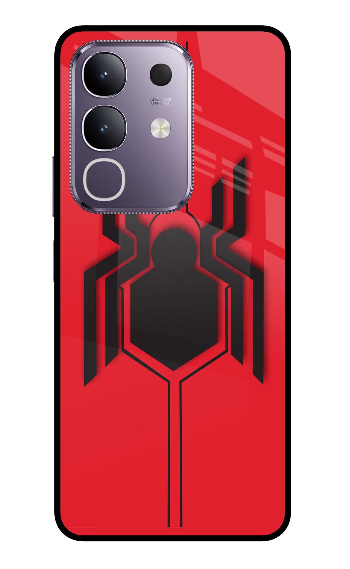 Spider Vivo T4x 5G Glass Case Back Cover by Casekaro
