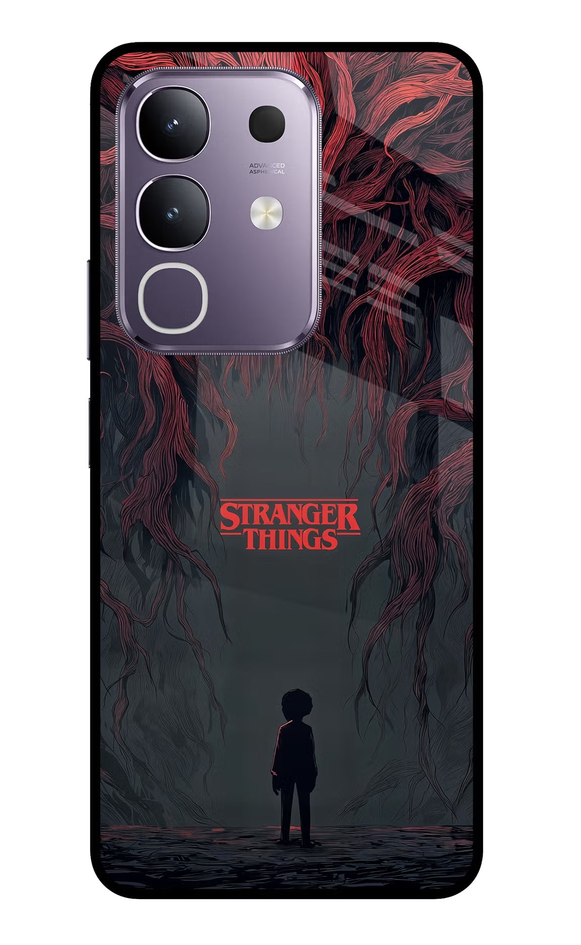 Ordinary Things Dark Side Vivo T4x 5G Glass Case Back Cover by Casekaro