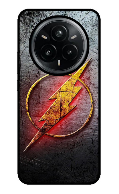 Flash Realme 14 Pro Plus 5G Glass Case Back Cover by Casekaro
