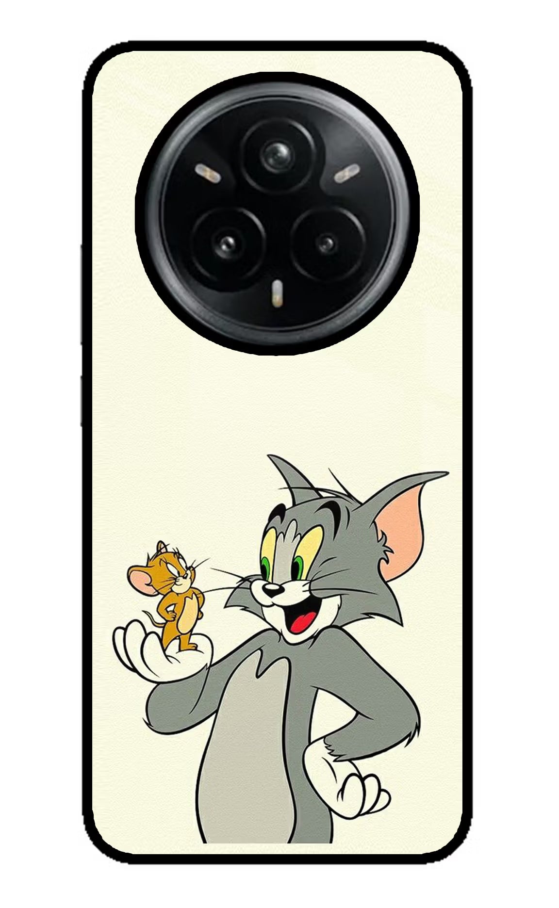 Tom & Jerry Realme 14 Pro Plus 5G Glass Case Back Cover by Casekaro