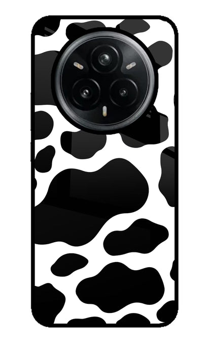 Cow Spots Realme 14 Pro Plus 5G Glass Case Back Cover by Casekaro