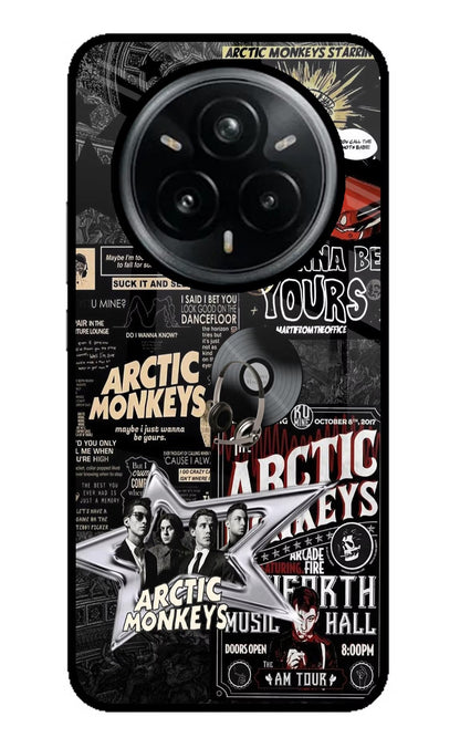 Arctic Monkeys Realme 14 Pro Plus 5G Glass Case Back Cover by Casekaro