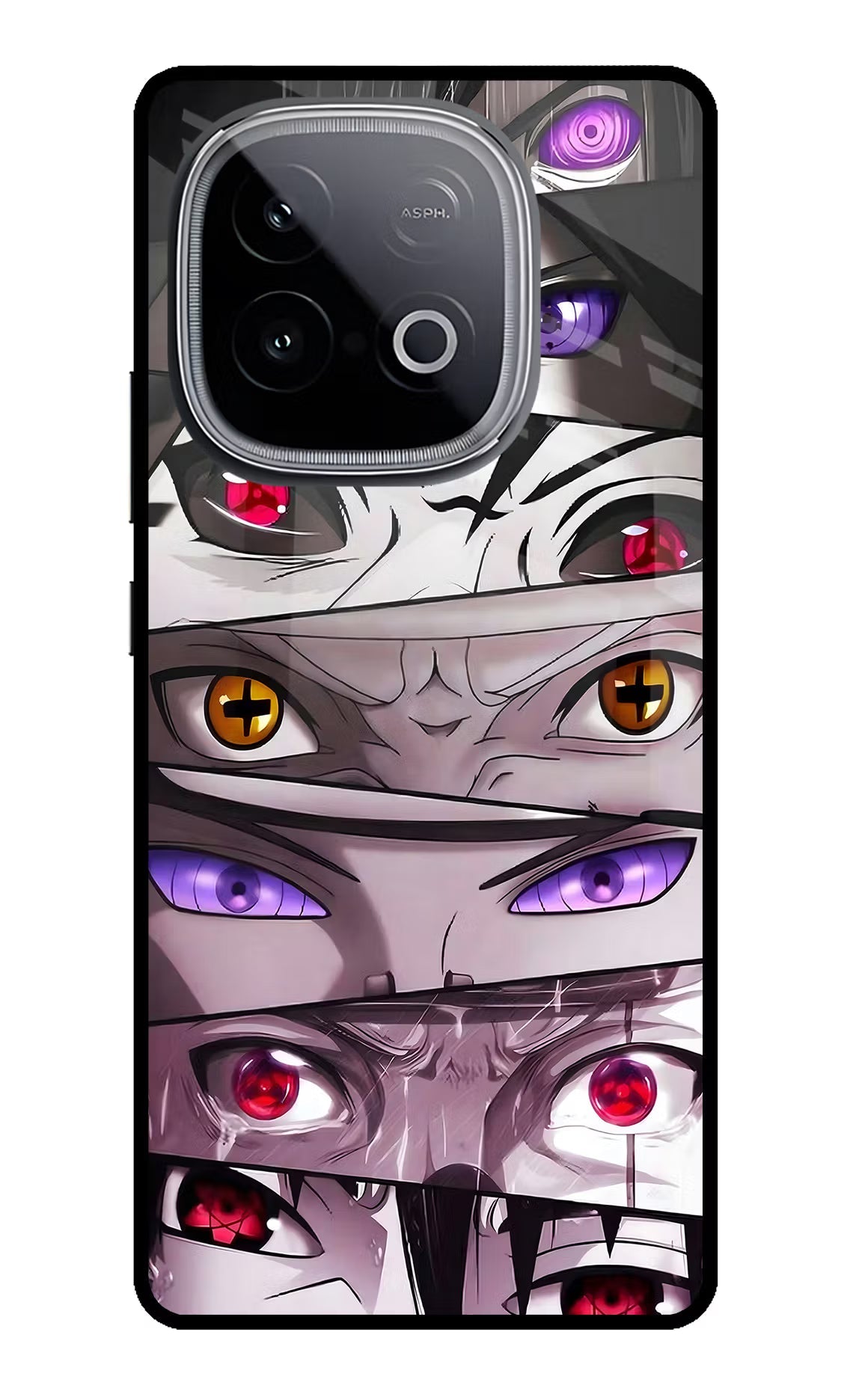 Naruto Anime iQOO Neo 10 Glass Case Back Cover by Casekaro