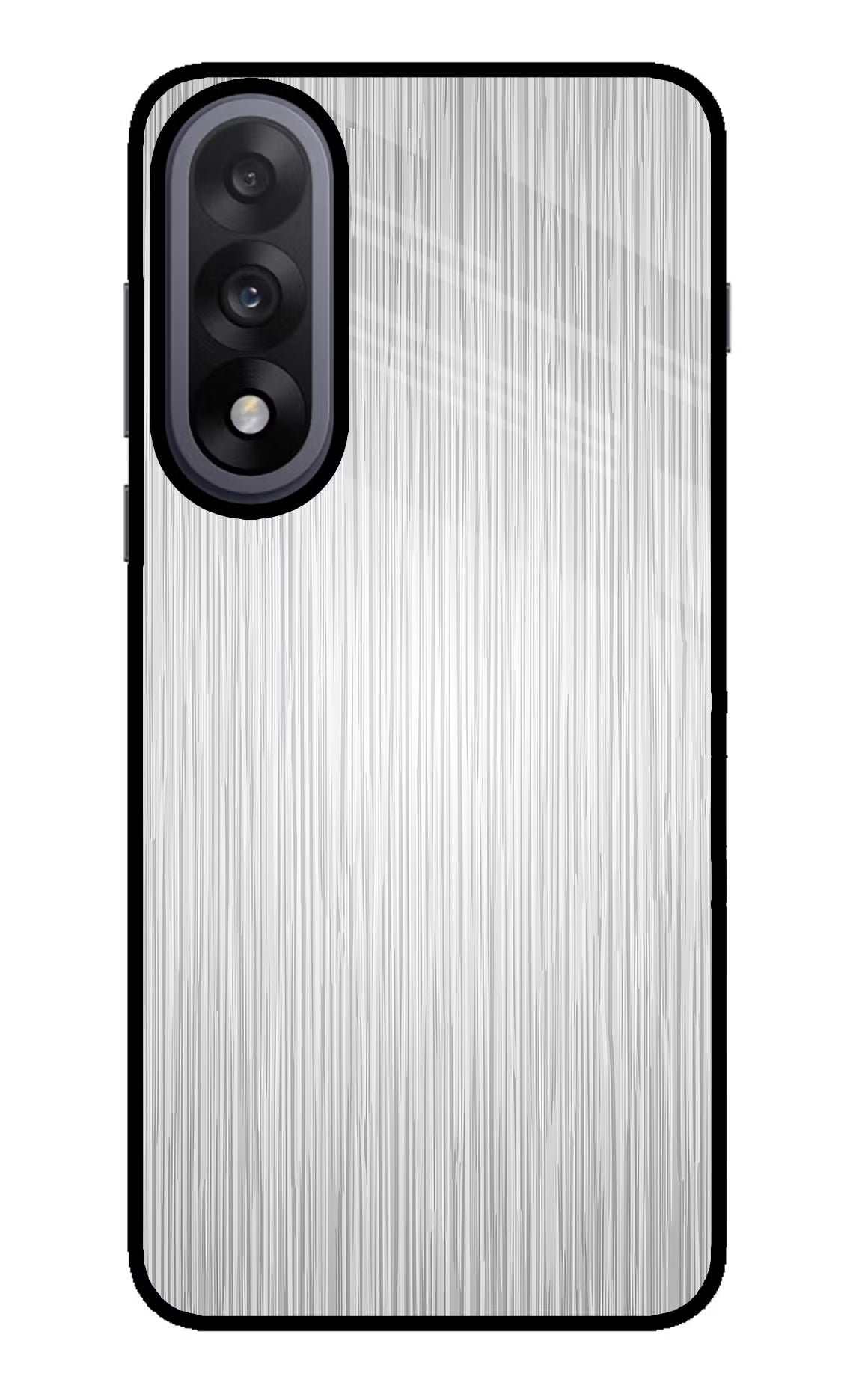 Wooden Grey Texture OnePlus Nord 5 Glass Case Back Cover by Casekaro