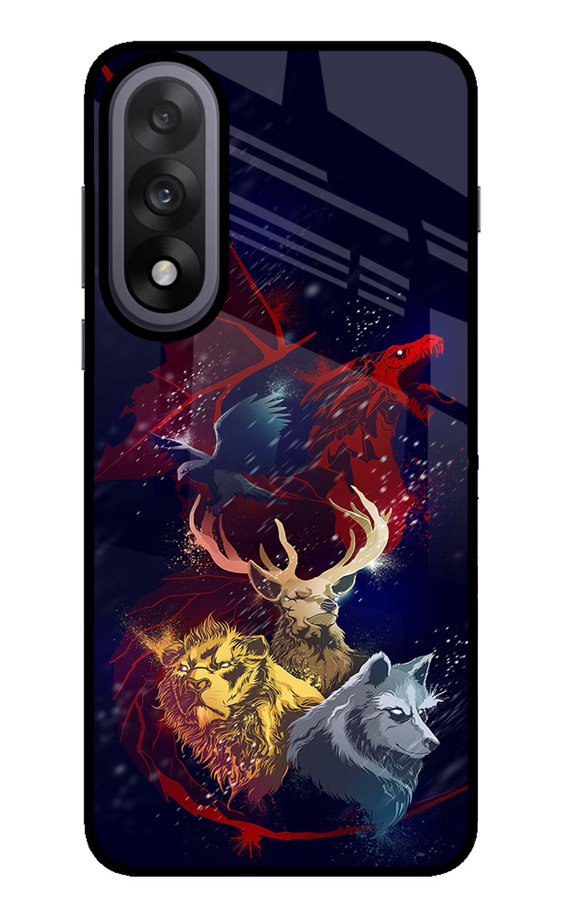 Game Of Thrones OnePlus Nord 5 Glass Case Back Cover by Casekaro
