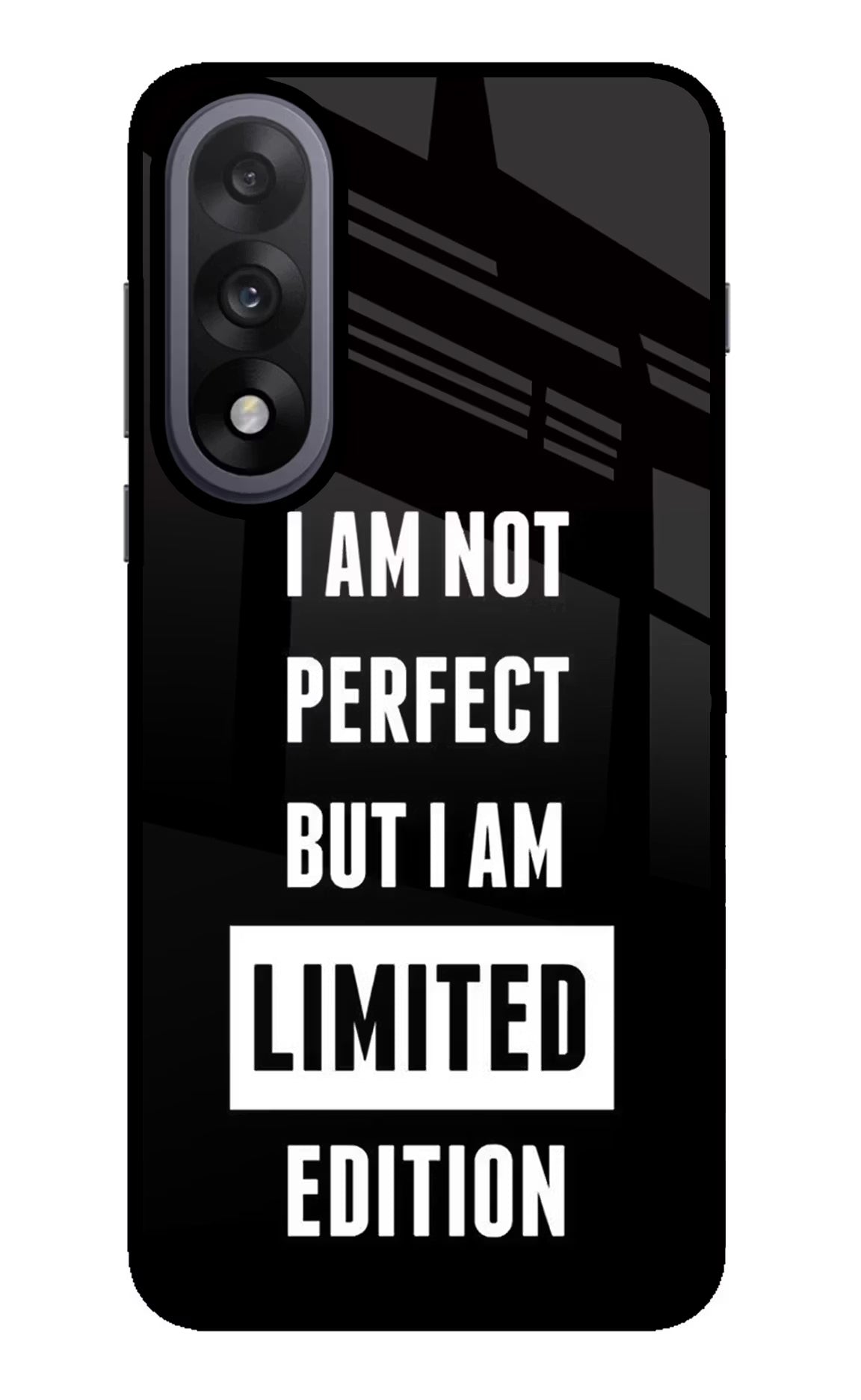 I Am Not Perfect But I Am Limited Edition OnePlus Nord 5 Glass Case Back Cover by Casekaro