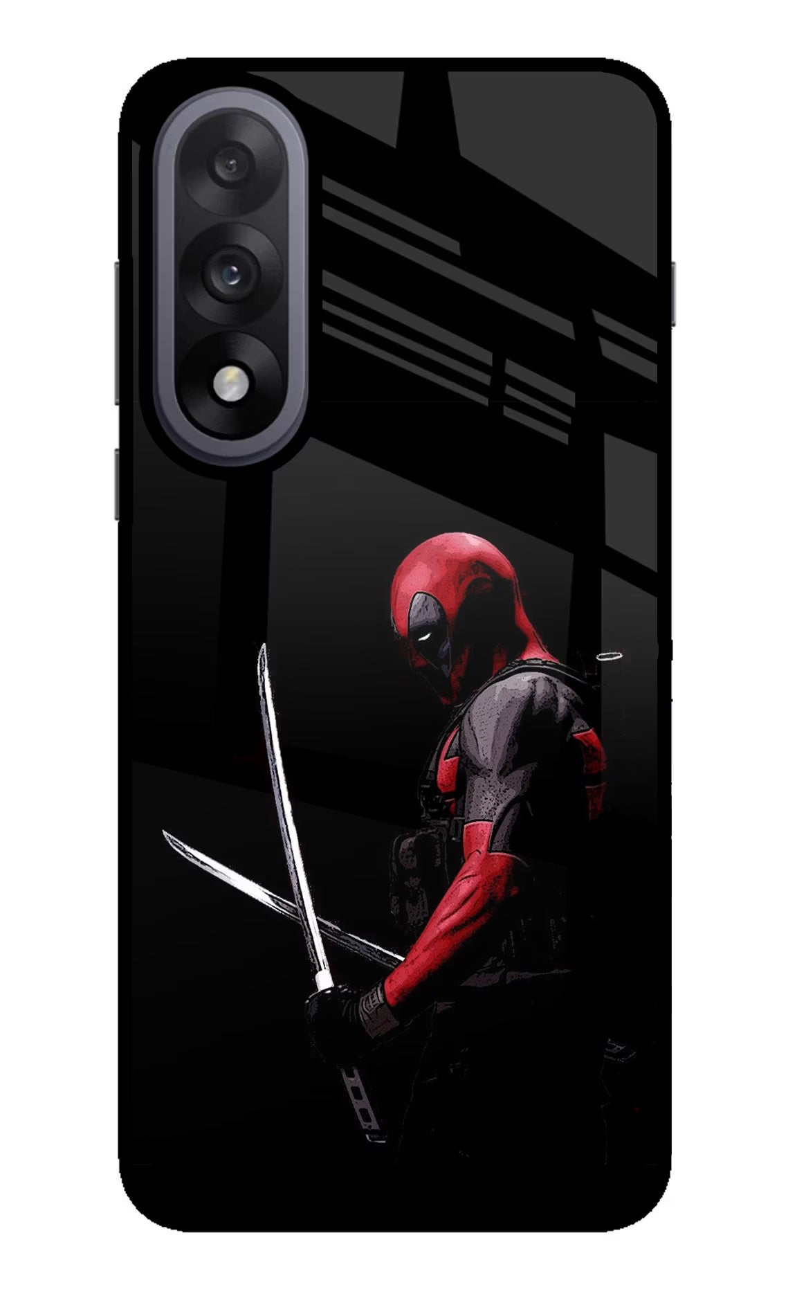 Deadpool OnePlus Nord 5 Glass Case Back Cover by Casekaro
