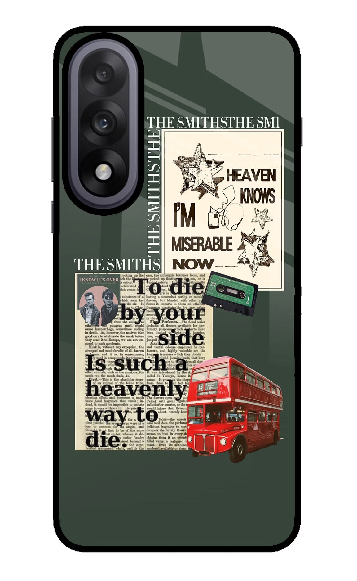 The Smiths OnePlus Nord 5 Glass Case Back Cover by Casekaro