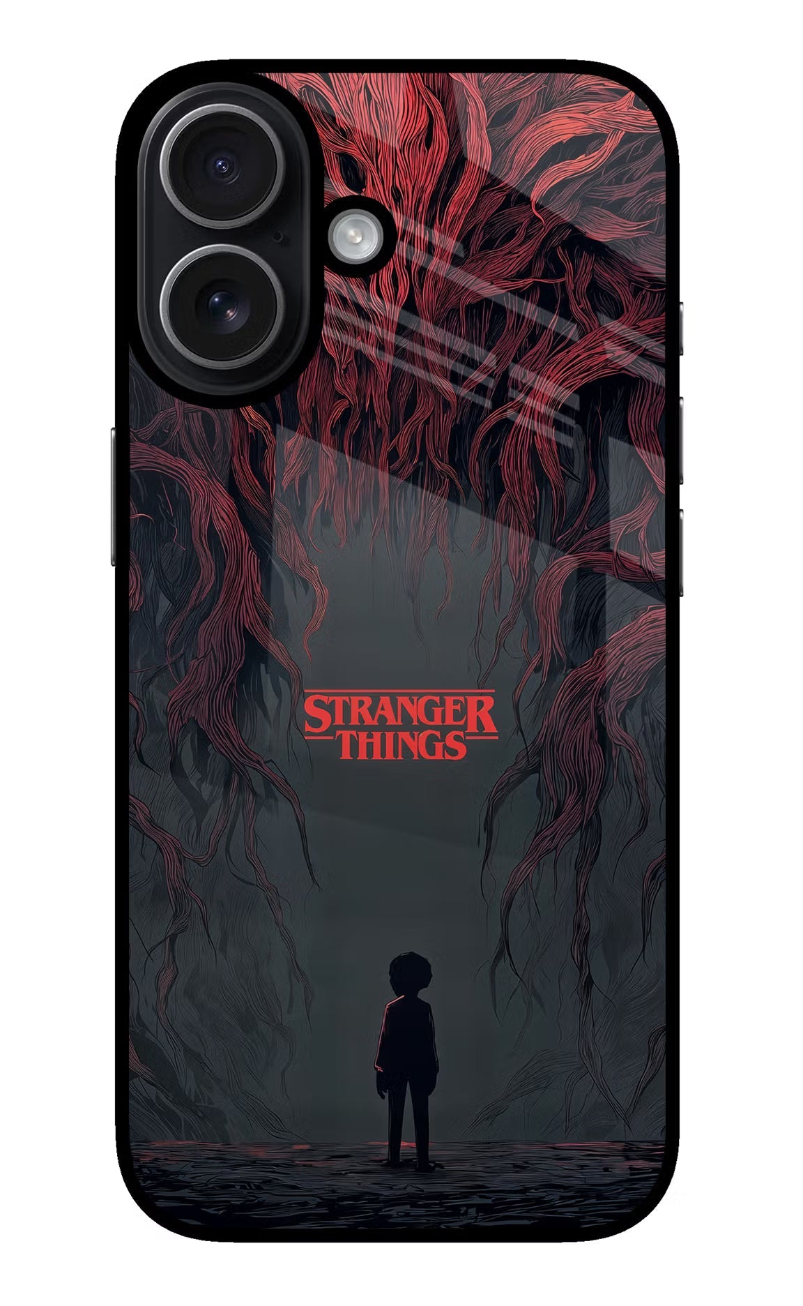 Ordinary Things Dark Side iPhone 17 Glass Case Back Cover by Casekaro