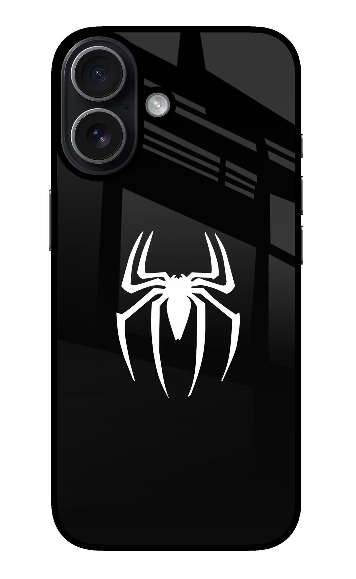 Miles Symbol iPhone 17 Glass Case Back Cover by Casekaro