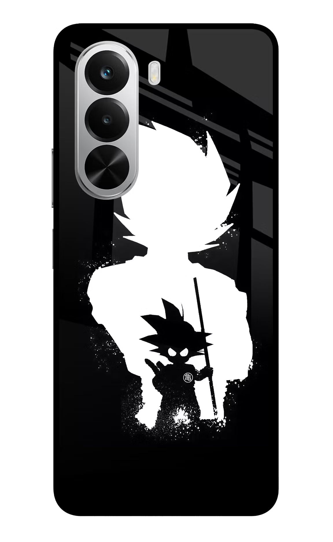 Goku Shadow Realme P4x 5G Glass Case Back Cover by Casekaro