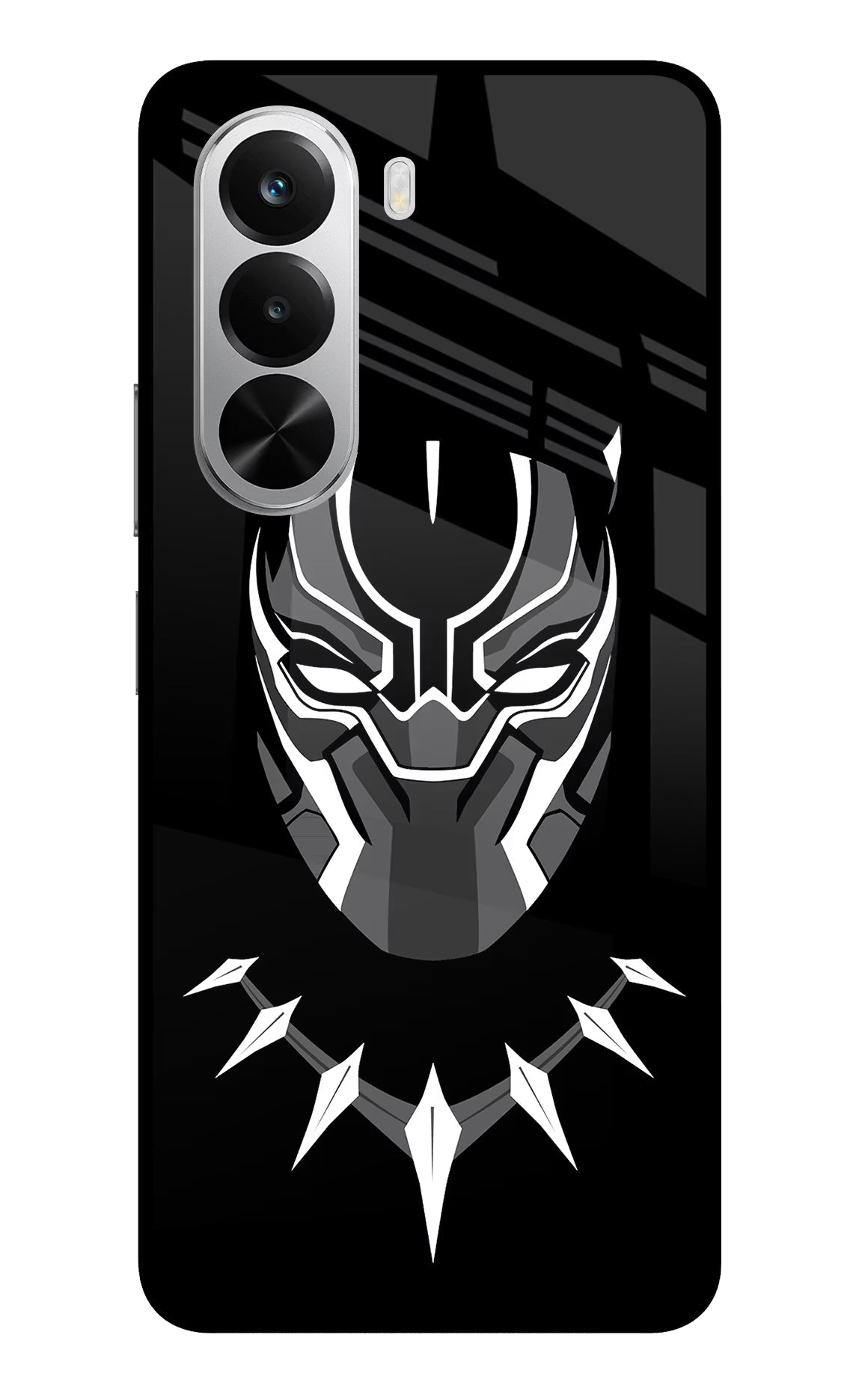 Black Panther Realme P4x 5G Glass Case Back Cover by Casekaro