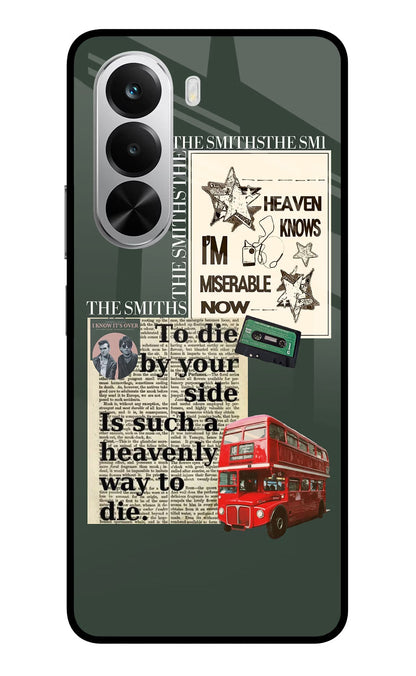 The Smiths Realme P4x 5G Glass Case Back Cover by Casekaro