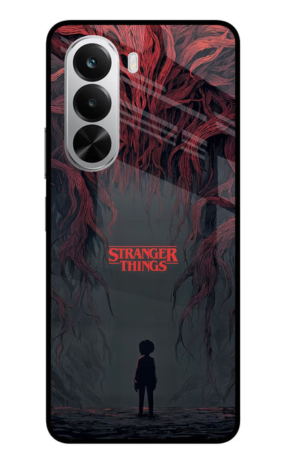 Ordinary Things Dark Side Realme P4x 5G Glass Case Back Cover by Casekaro