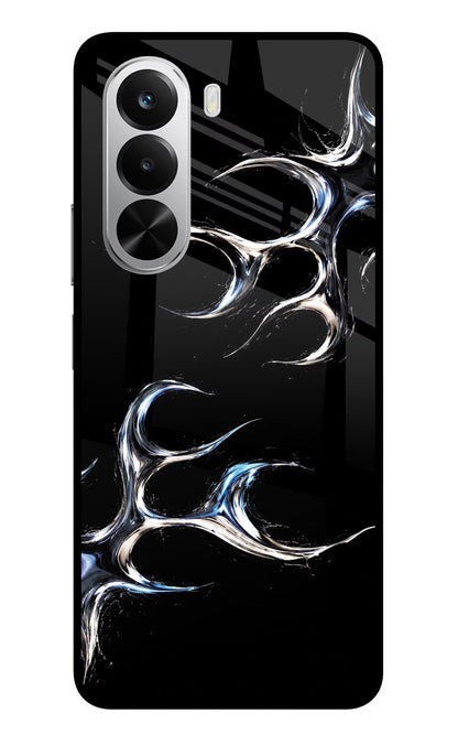 Chrome Tribal Realme P4x 5G Glass Case Back Cover by Casekaro
