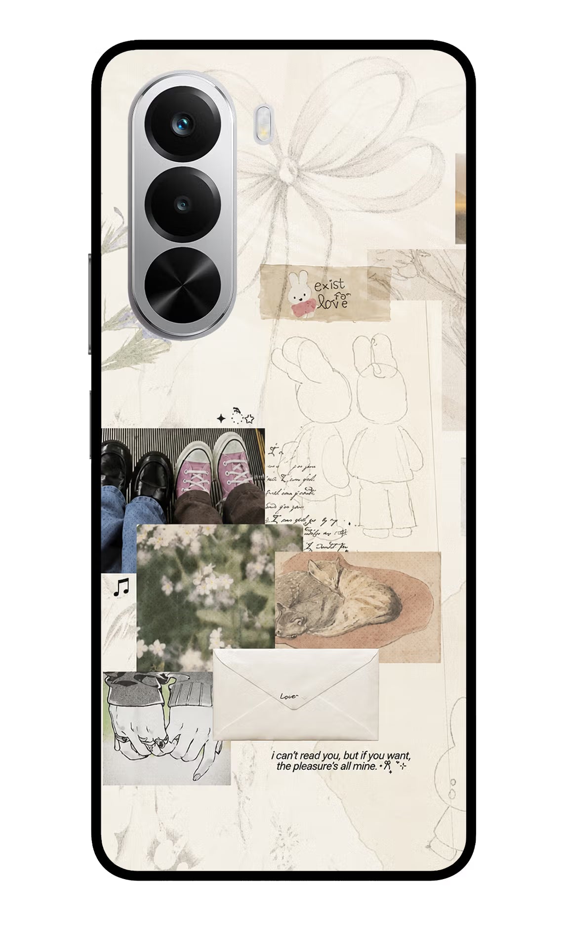Soft Aesthetic Realme P4x 5G Back Cover