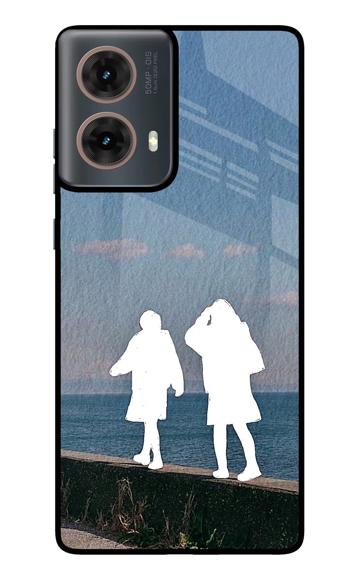 Coastal Dream Motorola G85 Metal Case Back Cover by Casekaro