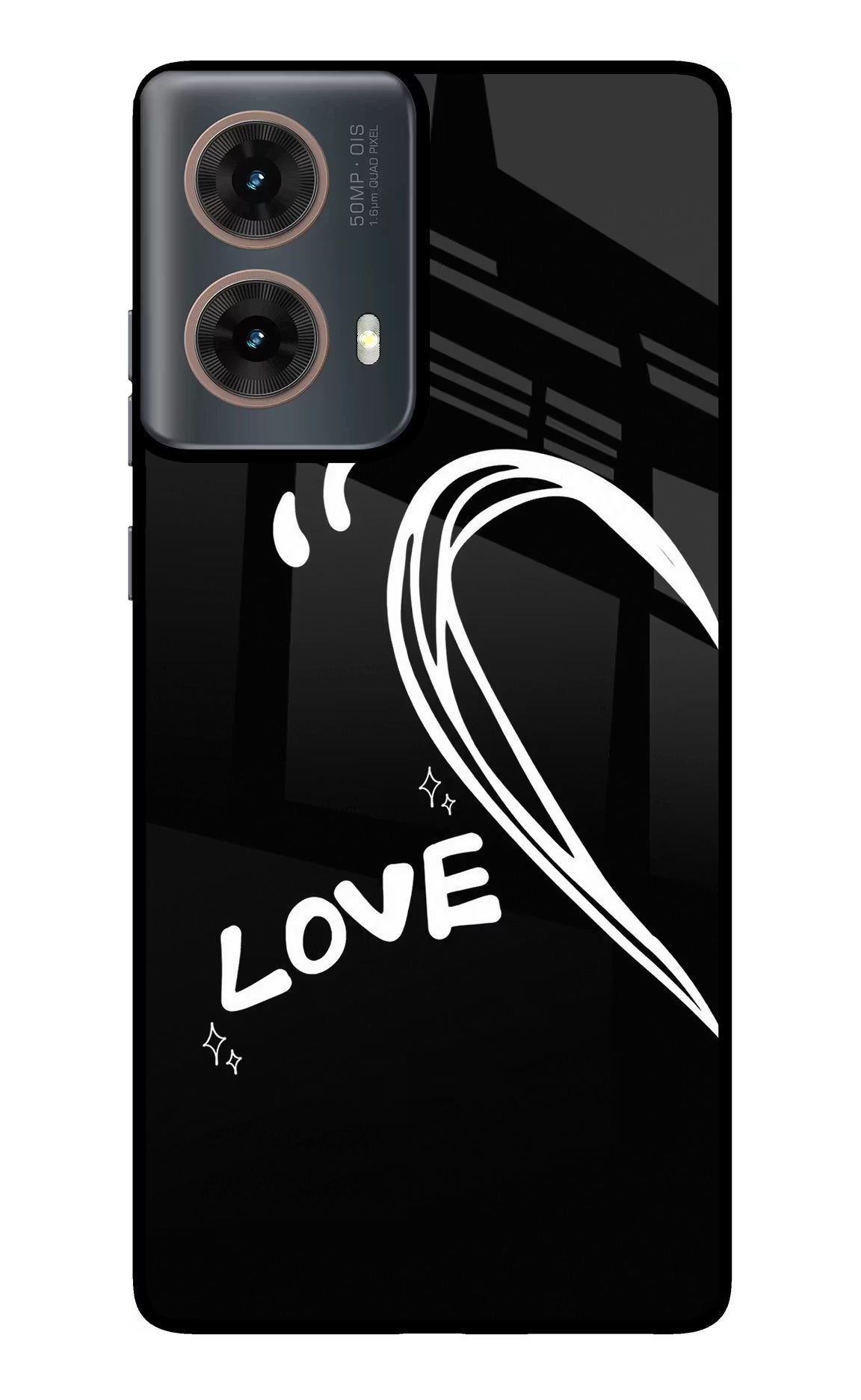 Love Line Motorola G85 Back Cover