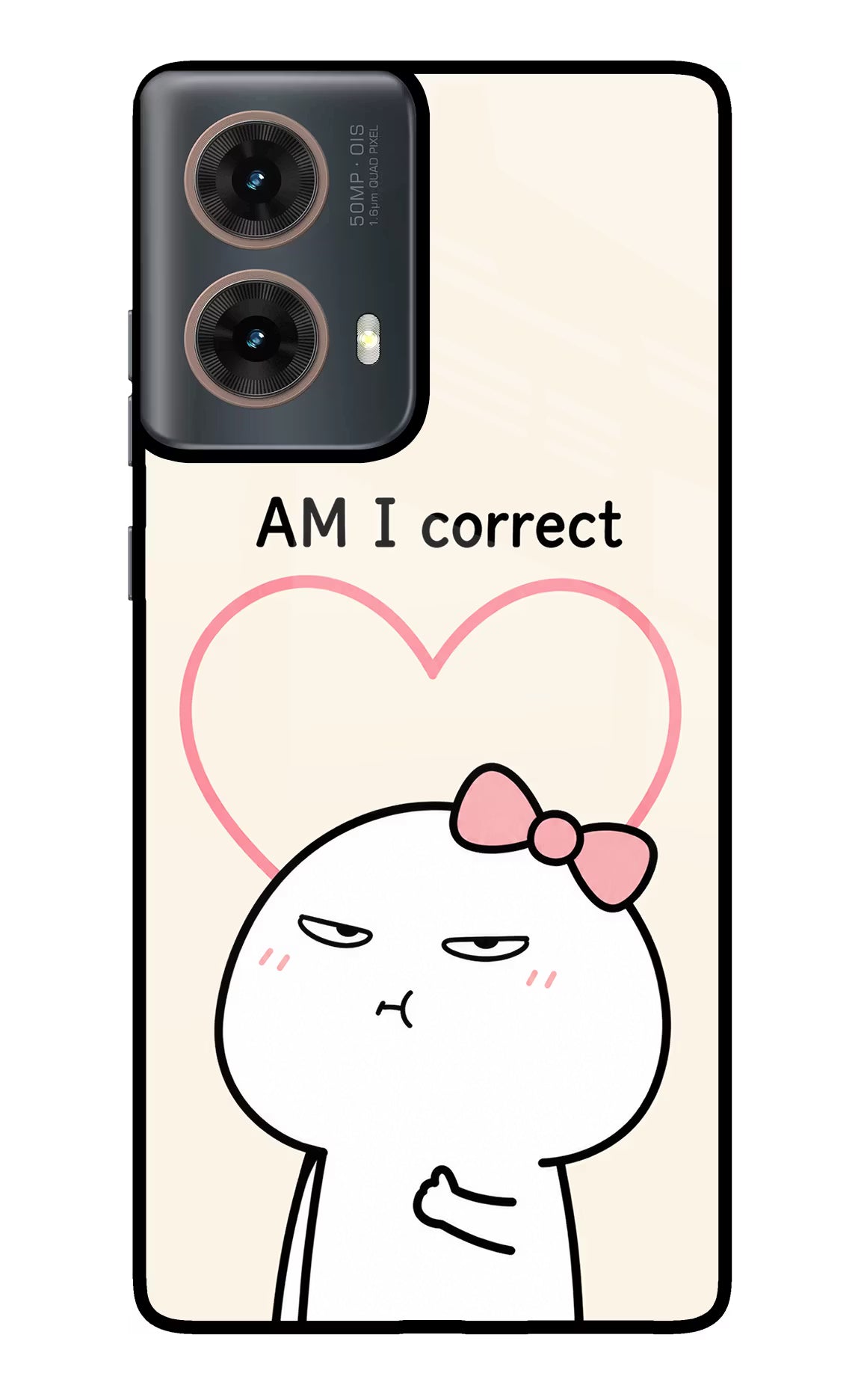 Always Right Motorola G85 Back Cover