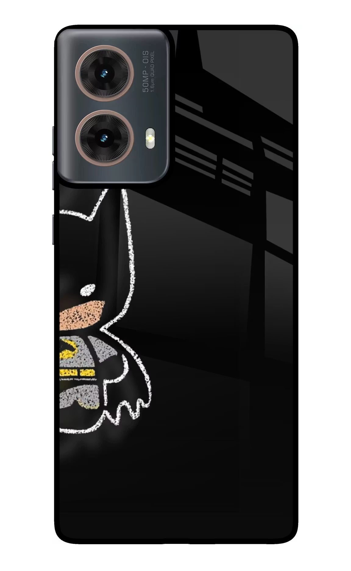 Bat Kitty Motorola G85 Metal Case Back Cover by Casekaro