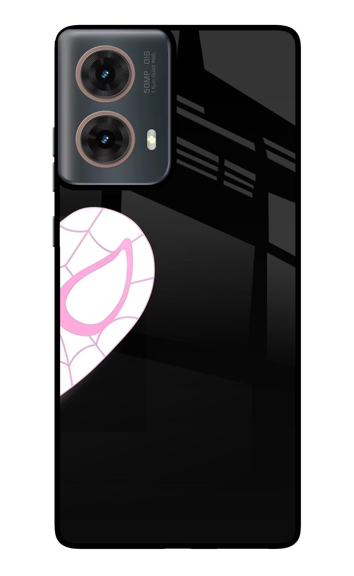 Gwen Mask Motorola G85 Metal Case Back Cover by Casekaro