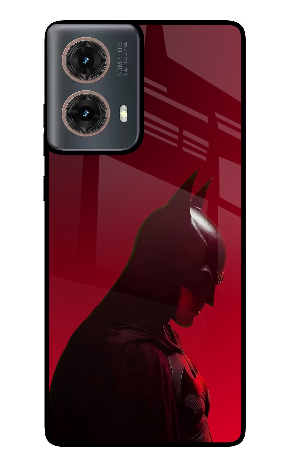 Dark Knight Motorola G85 Metal Case Back Cover by Casekaro
