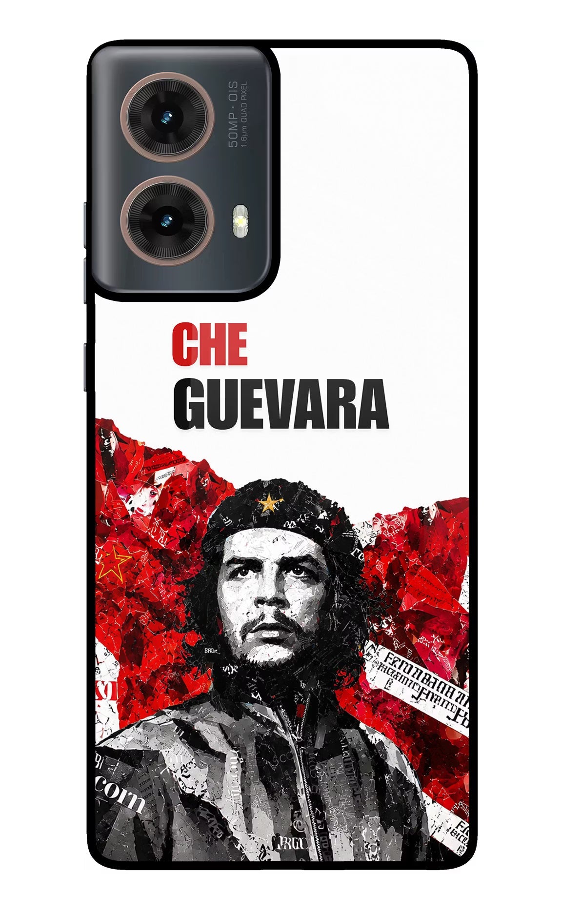 Che Guevara Revolution Motorola G85 Metal Case Back Cover by Casekaro