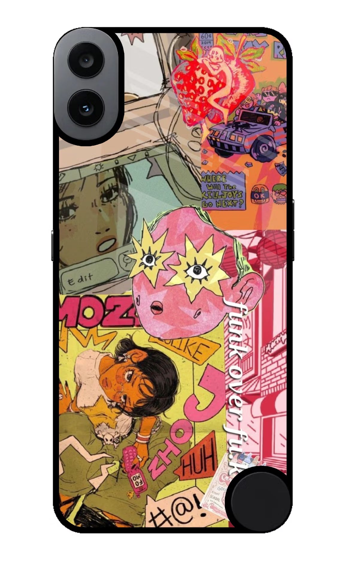 Funkover CMF by Nothing Phone 1 Metal Case Back Cover by Casekaro