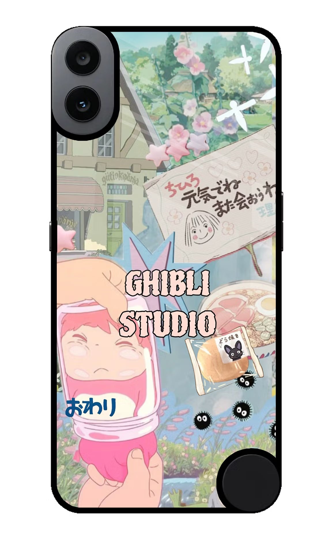 Studio Ghibli CMF by Nothing Phone 1 Metal Case Back Cover by Casekaro