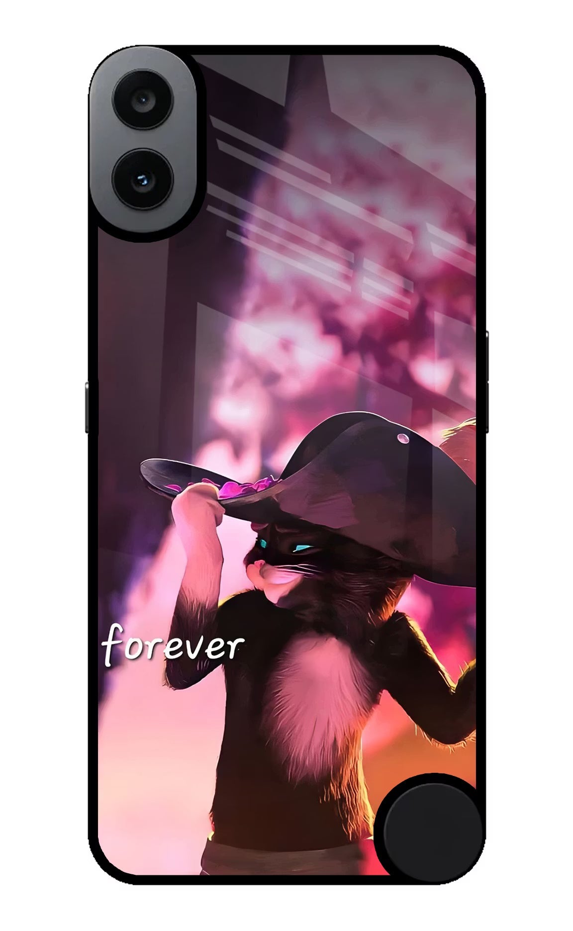 Forever Cat CMF by Nothing Phone 1 Metal Case Back Cover by Casekaro