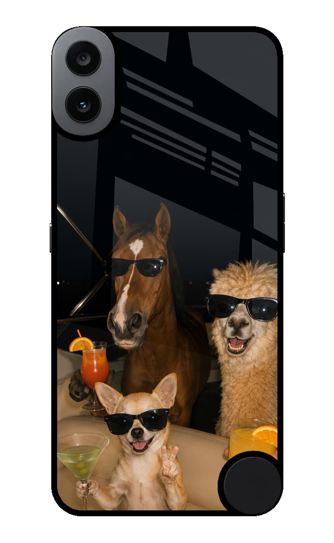 Party Squad CMF by Nothing Phone 1 Metal Case Back Cover by Casekaro