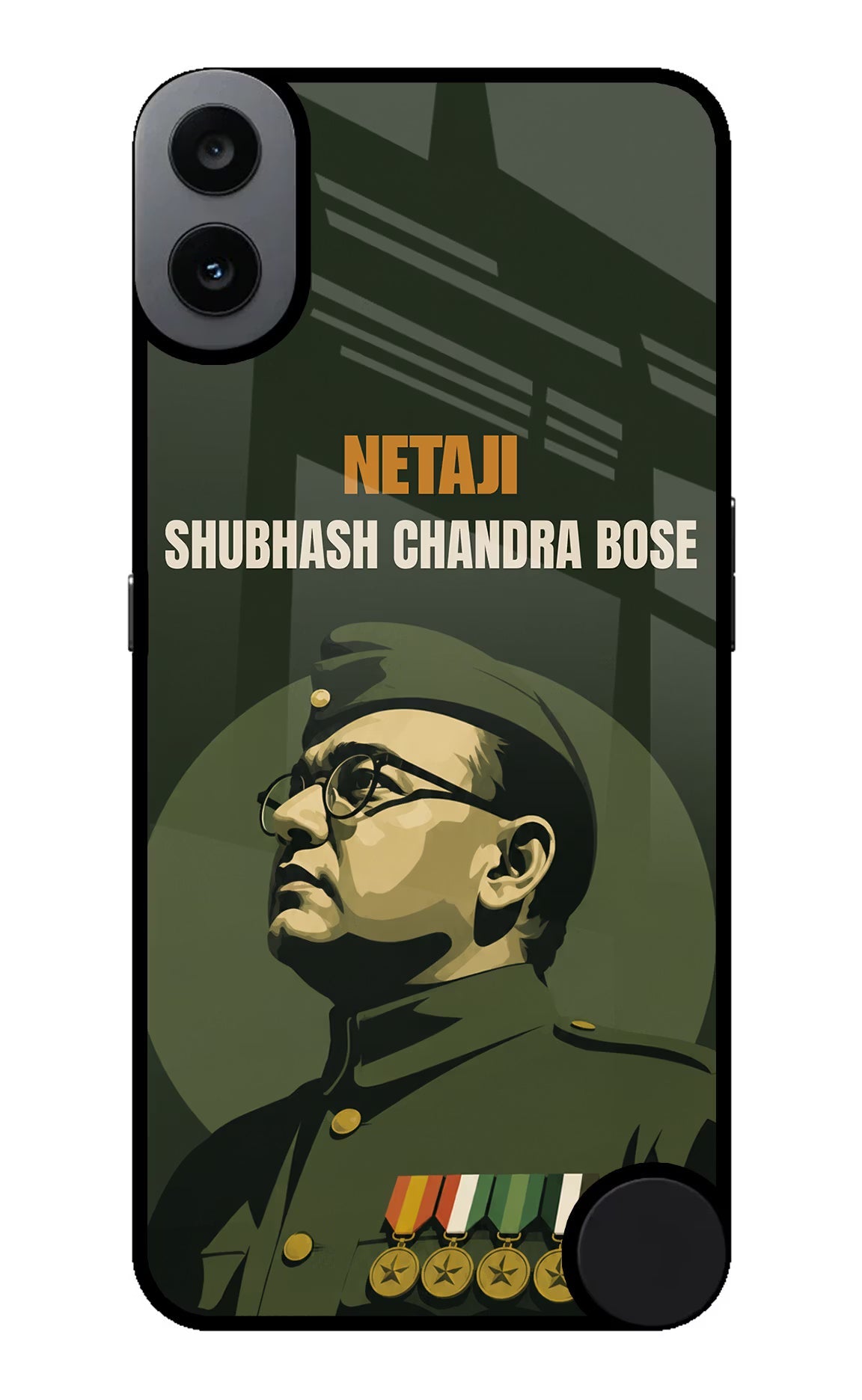 Netaji Legacy CMF by Nothing Phone 1 Metal Case Back Cover by Casekaro
