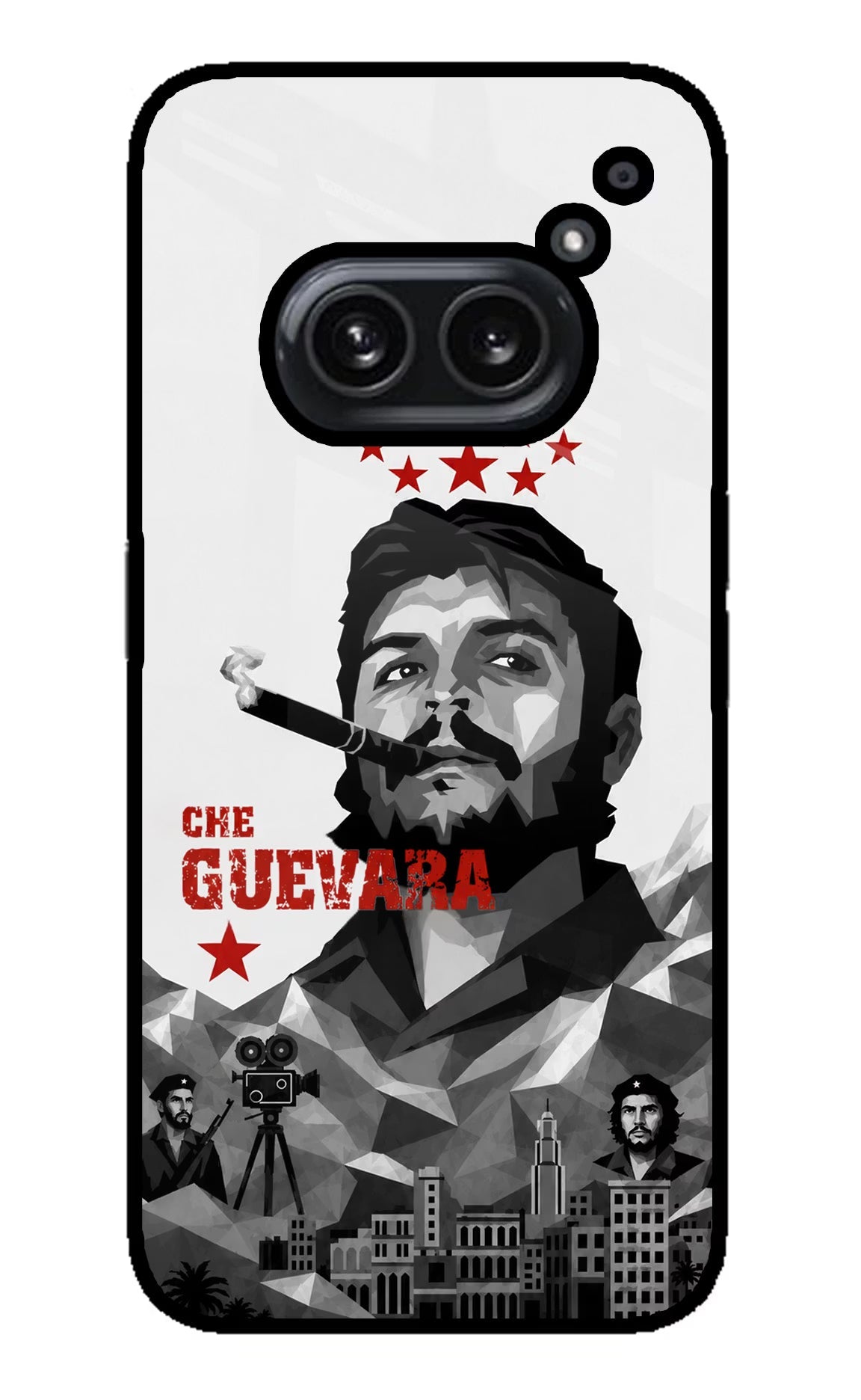 Che Guevara Iconic Nothing Phone 2A Plus Metal Case Back Cover by Casekaro