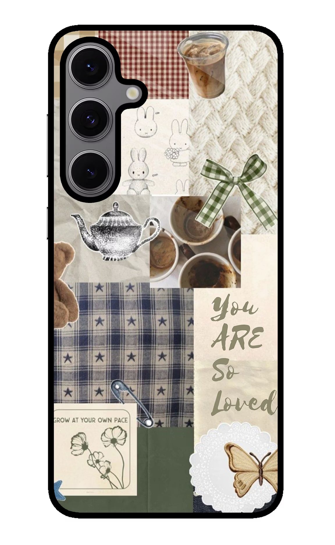 Cookie Samsung S24 FE 5G Metal Case Back Cover by Casekaro