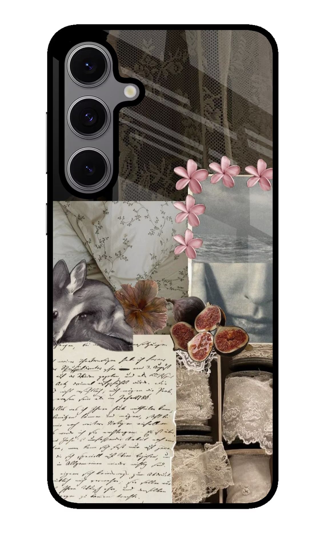 Midnight Sky Samsung S24 FE 5G Metal Case Back Cover by Casekaro