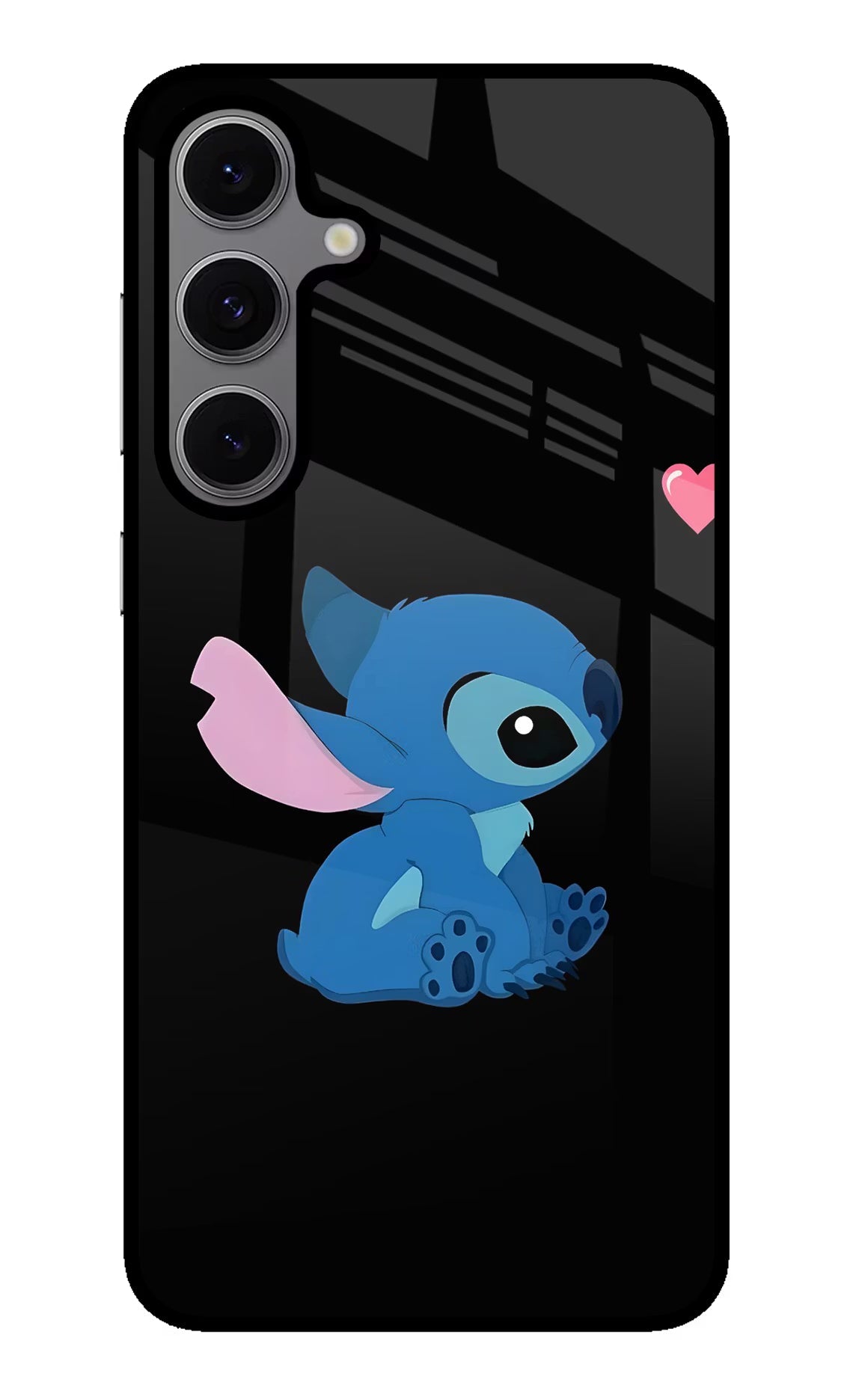 Stitch Crush Samsung S24 FE 5G Metal Case Back Cover by Casekaro