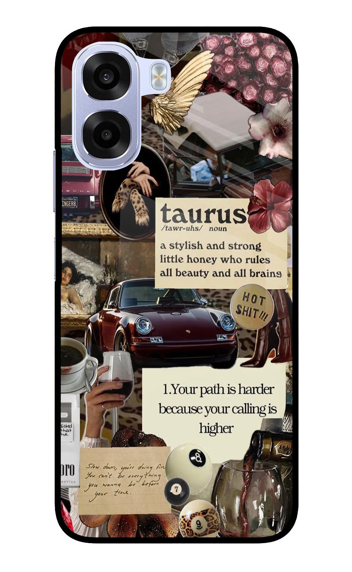 Taurus Zodiac OPPO K14x 5G Metal Case Back Cover by Casekaro